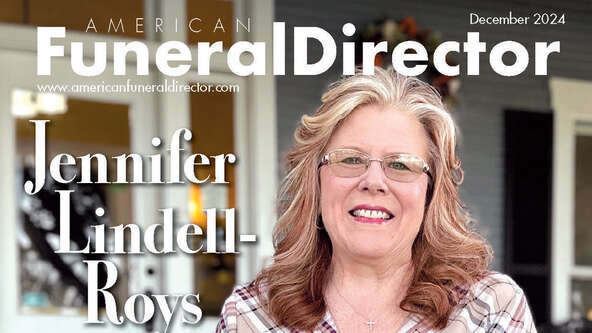 Jennifer Lindell-Roys of Kersey Funeral Home is the 2024 Funeral Director of the Year, recognized nationally for her compassionate service and dedication to families.