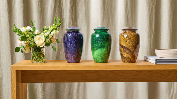Explore factors for choosing an urn that reflects your loved one’s personality, preferences, and memorial setting. Find tips on materials, designs, sizes, and more.