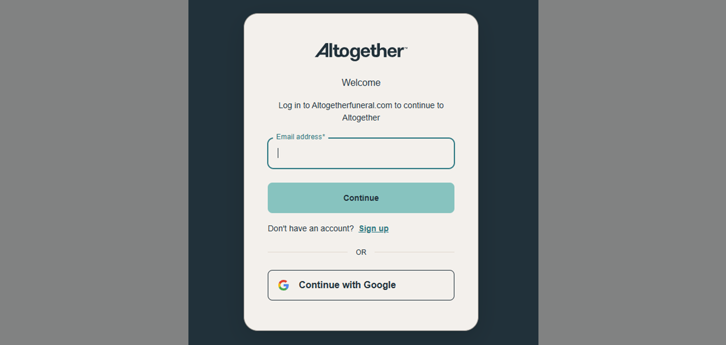 Log in or sign up