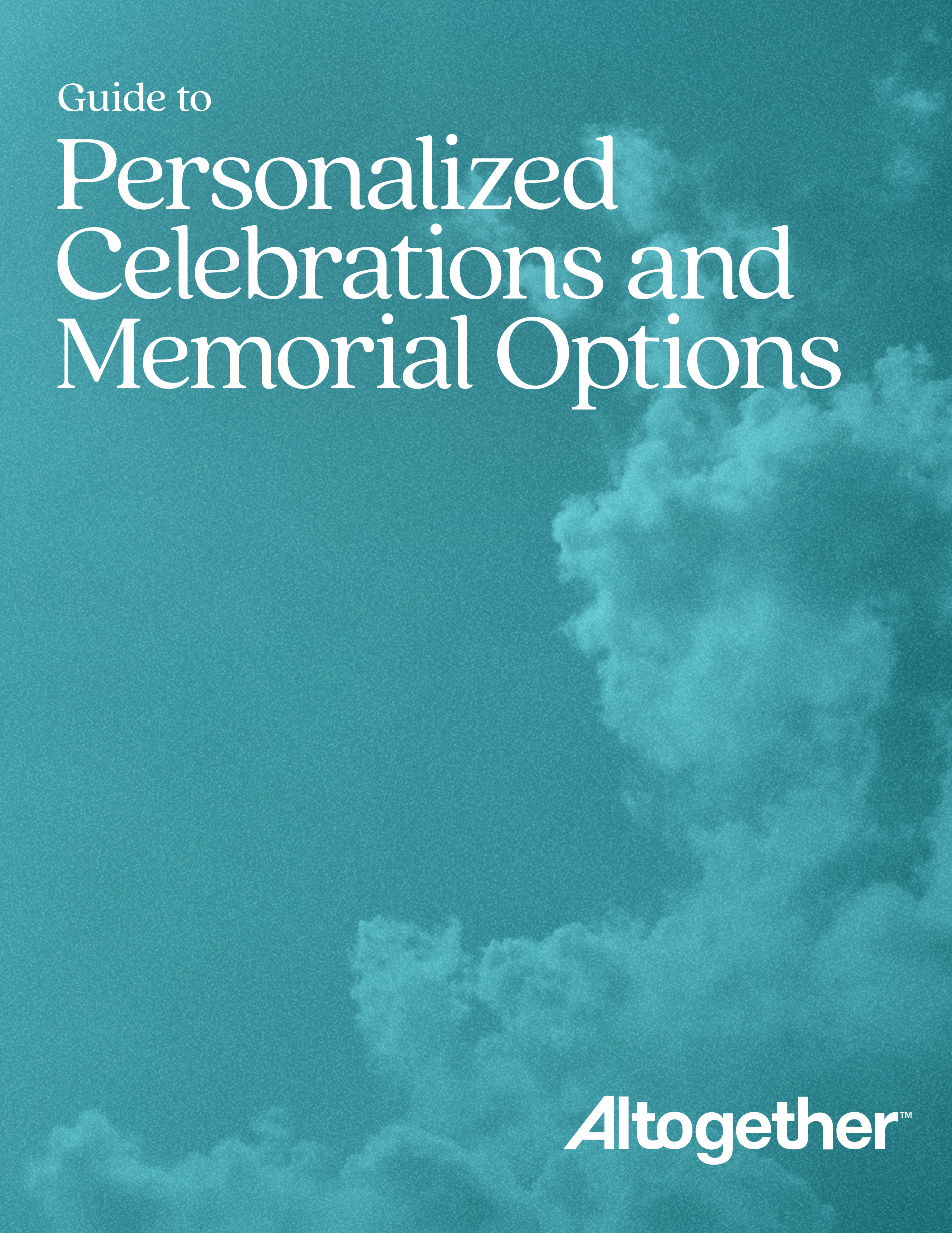 Download our free guide to personalized celebrations and memorial options. Learn how to plan unique services, keepsakes, and memorials that honor a loved one.
