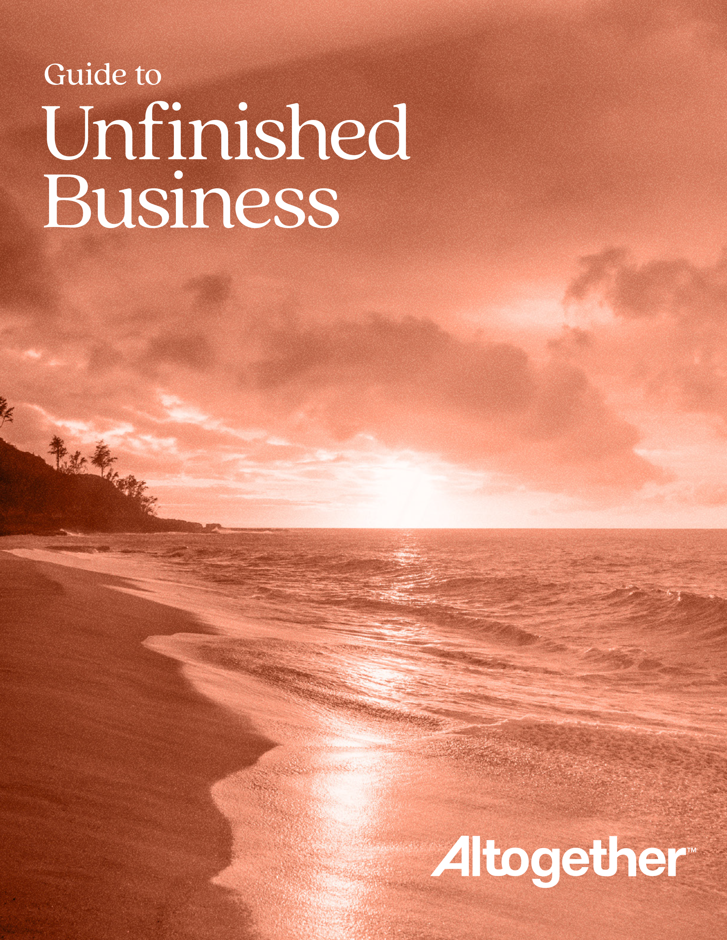 Download our free Guide to Unfinished Business. Follow step-by-step checklists for handling legal, financial, and personal matters after a loved one&rsquo;s death.