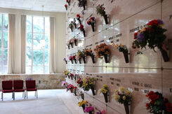 Photo of mausoleum interior