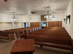 Flahiff Funeral Chapel in Homedale, chapel