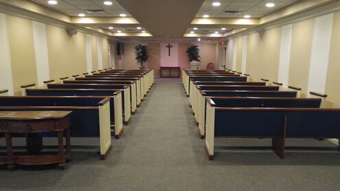 Ammen Family Cremation & Funeral Care chapel