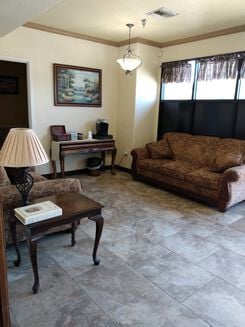 Desert Lawn Interior