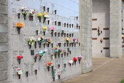 Lane Memorial Gardens, mausoleum interior