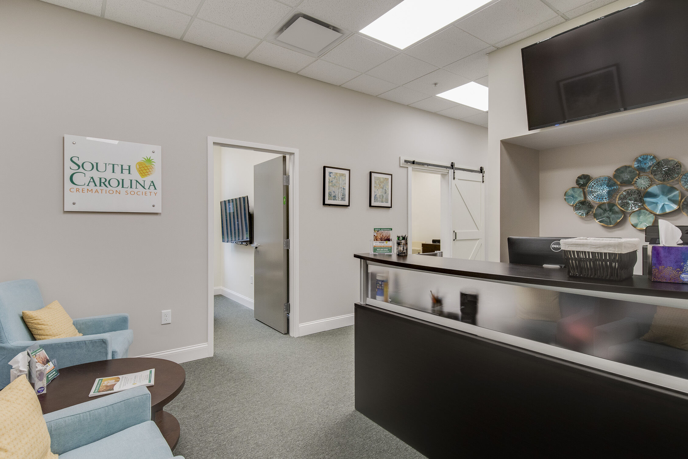 South Carolina Cremation Society, interior