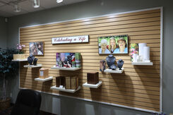 Photo of funeral and cremation merchandise