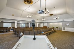 Flahiff Funeral Chapel Caldwell interior