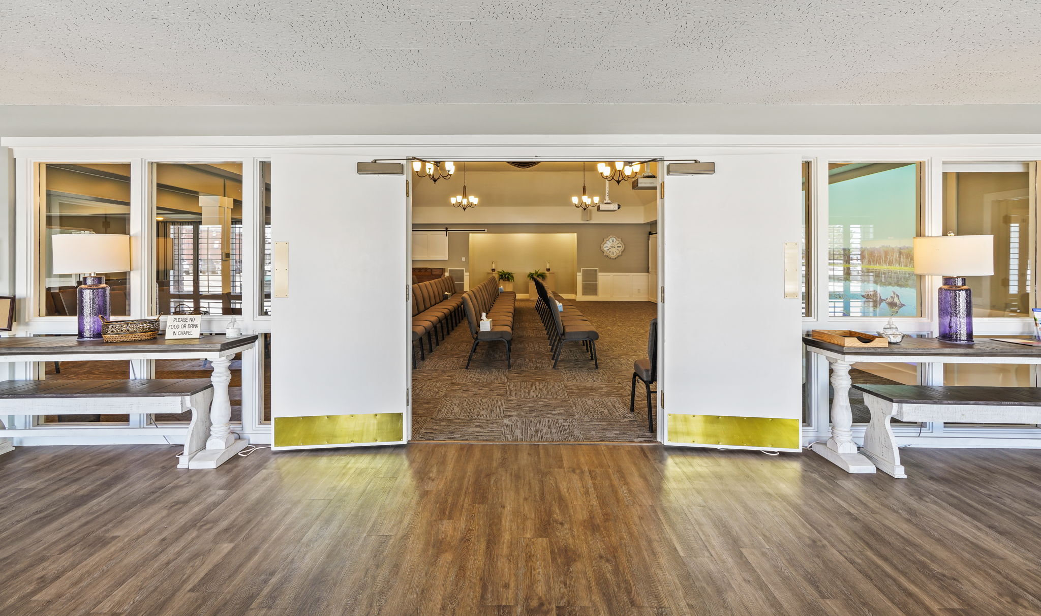 Flahiff Funeral Chapel Caldwell interior