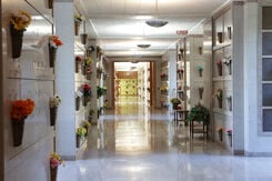 Photo of Wilhelm's Portland Mausoleum in Oregon, interior