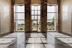 Greenlawn Memorial Park, mausoleum interior