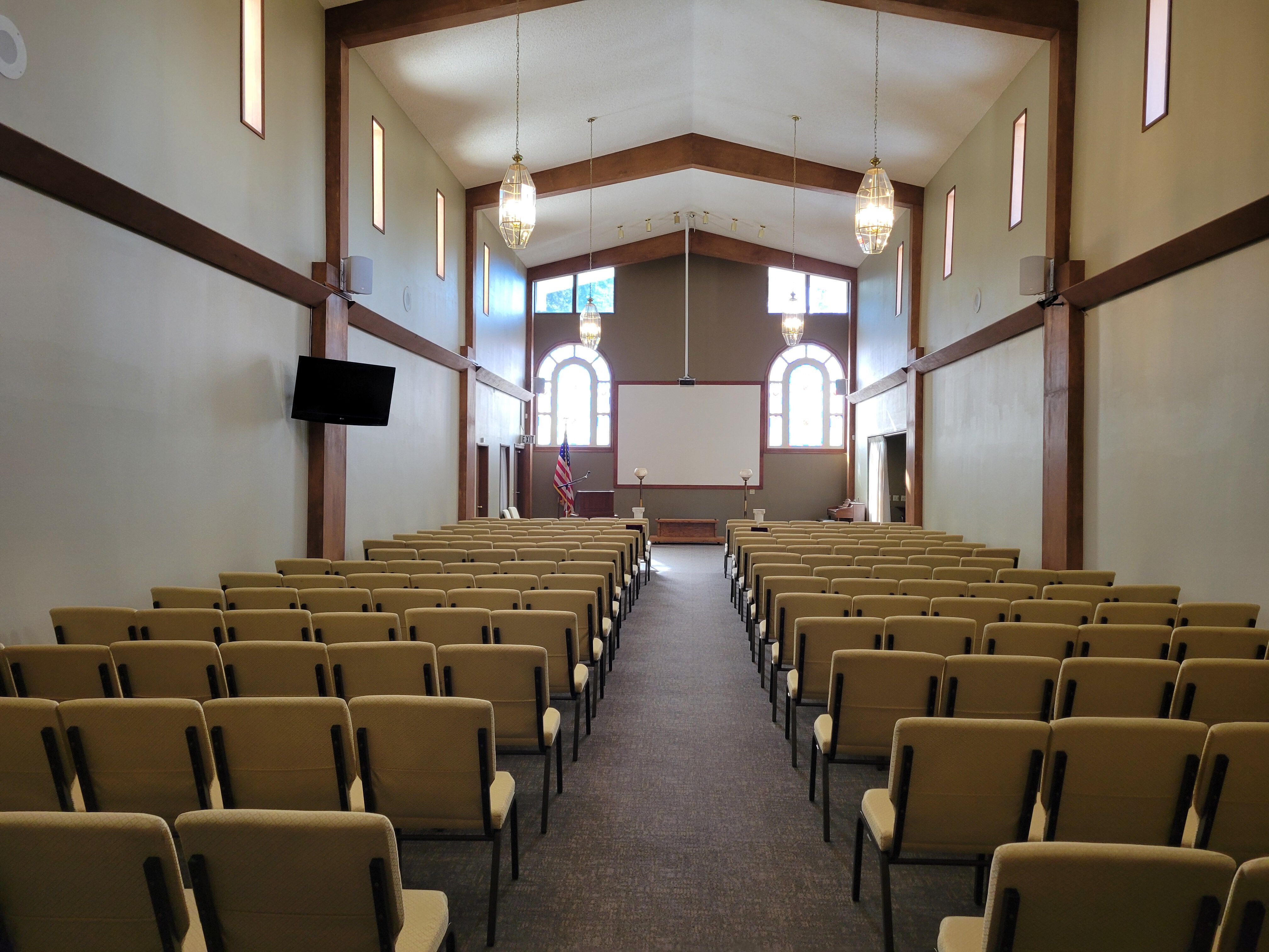 Springfield Memorial Funeral Home, interior