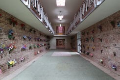 Photo of mausoleum interior