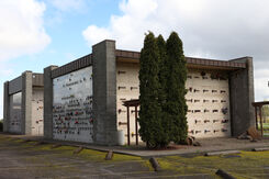 Lane Memorial Gardens, mausoleum exterior