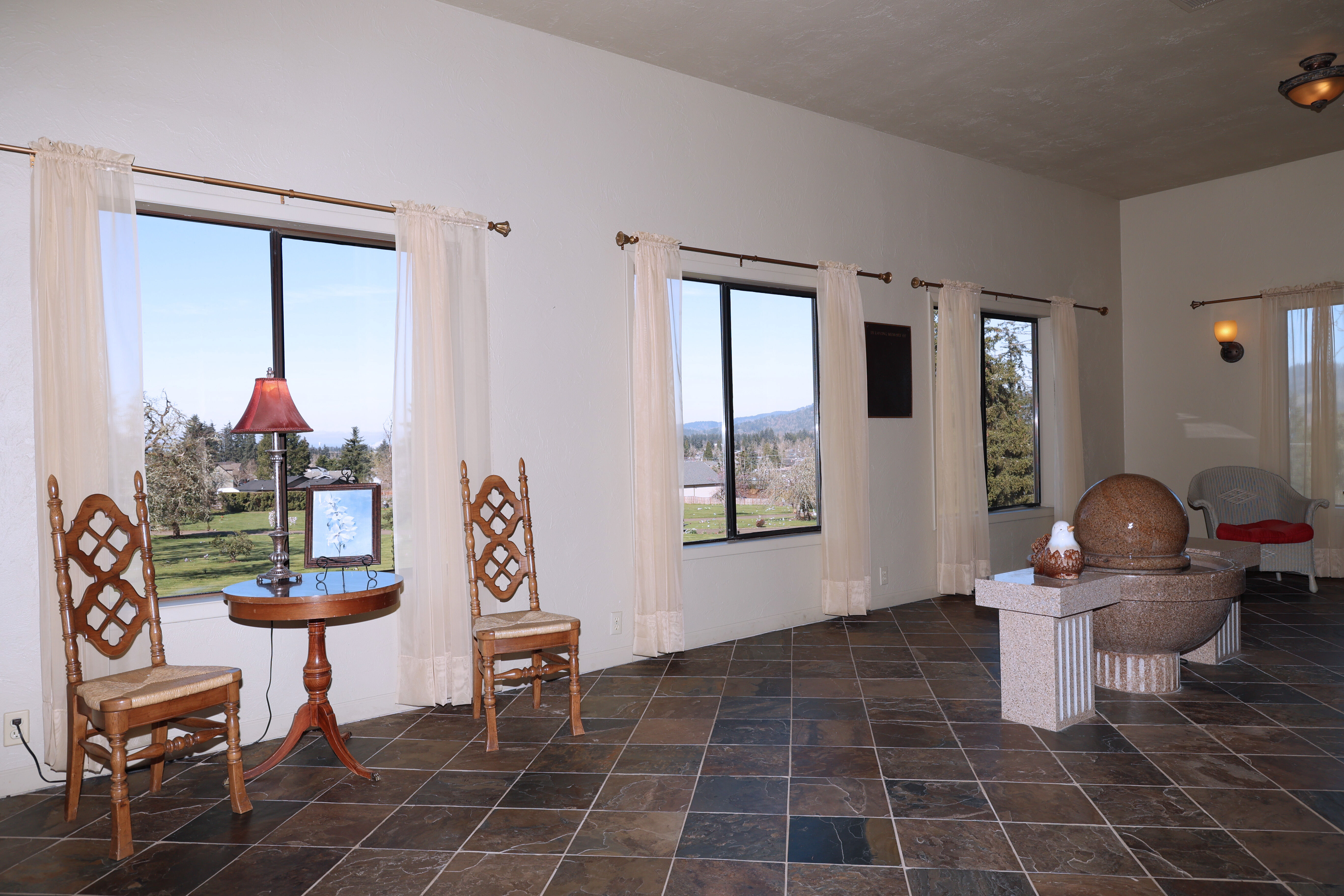 Springfield Memorial Funeral Home, interior
