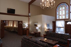 Springfield Memorial Funeral Home, interior