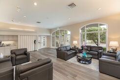 Beck's Tribute Center, reception interior