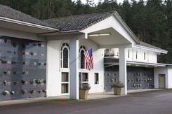 Springfield Memorial Funeral Home, exterior