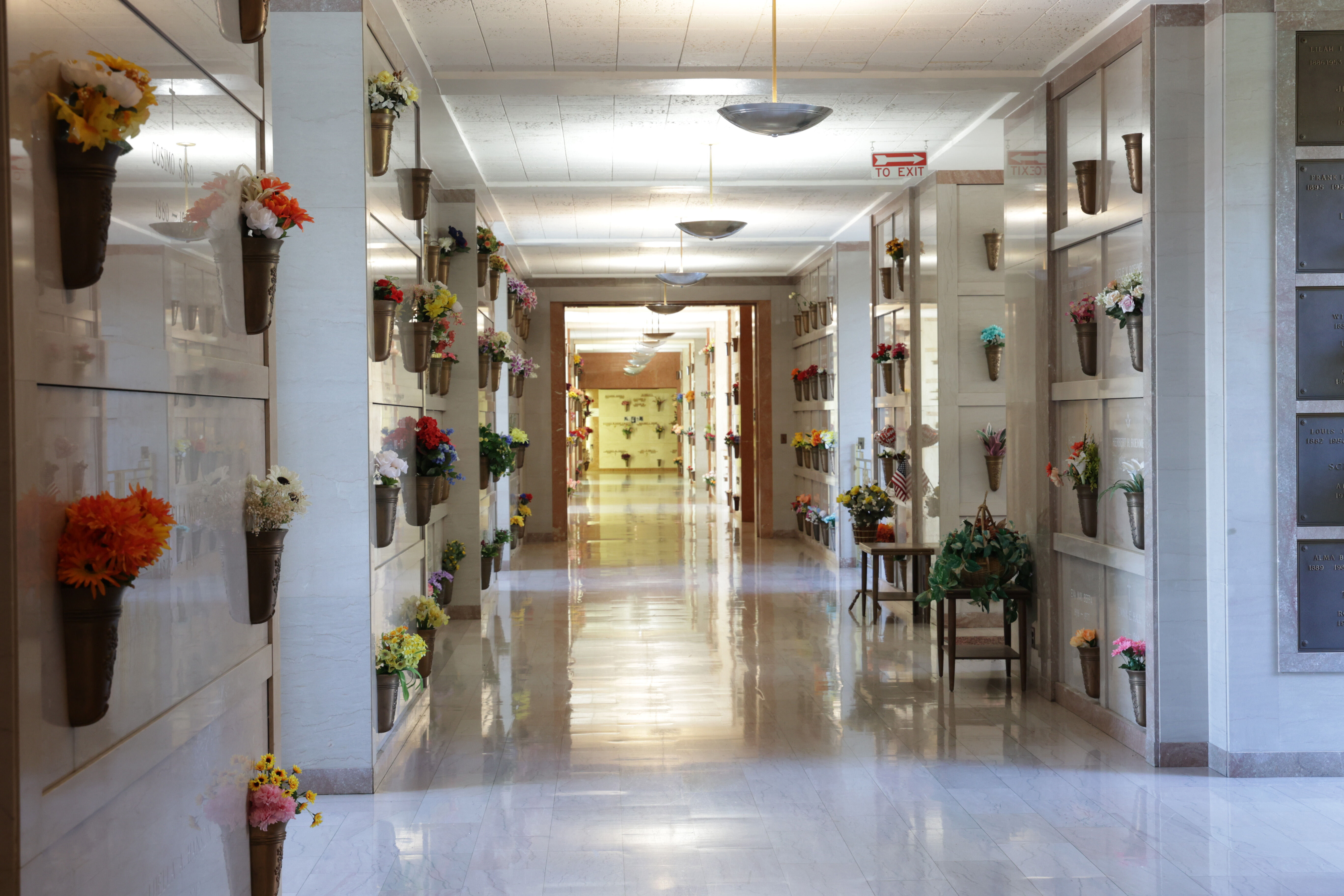 Photo of Wilhelm's Portland Mausoleum in Oregon, interior