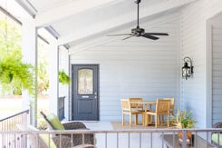 Island Funeral Home, reception room