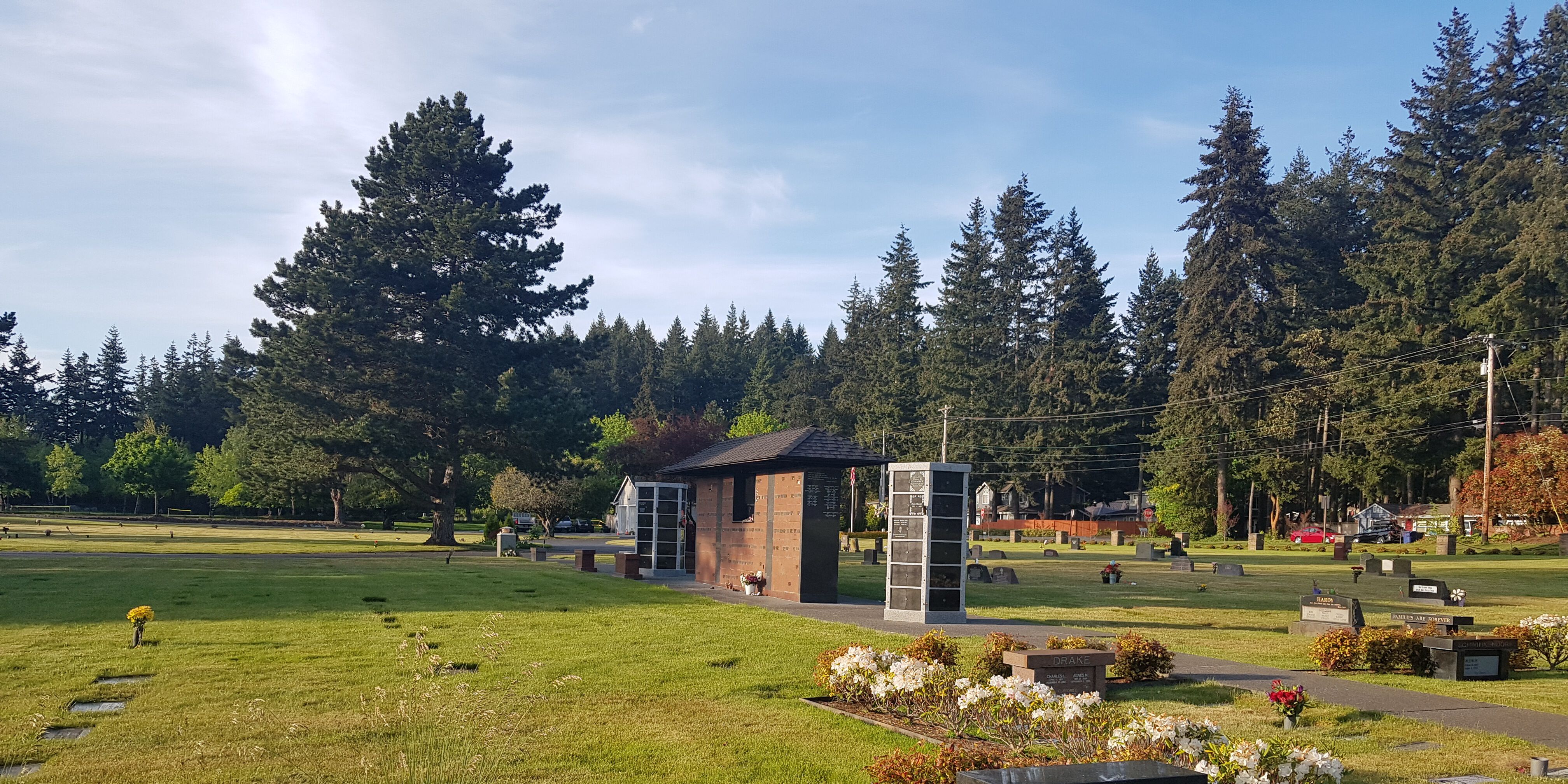Restlawn Memorial Park, exterior