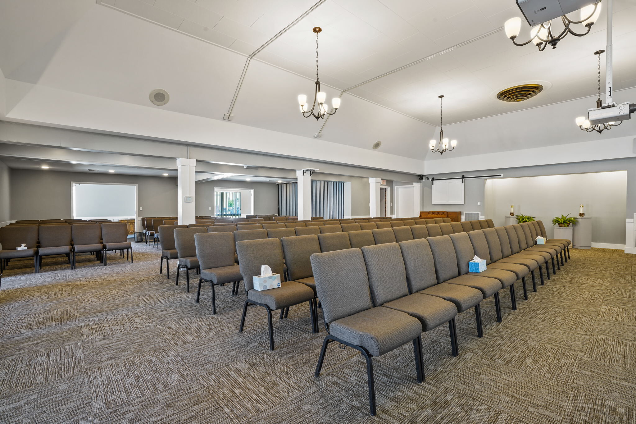 Flahiff Funeral Chapel Caldwell interior