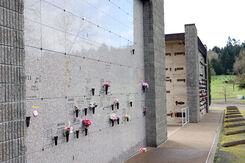 Lane Memorial Gardens, mausoleum exterior