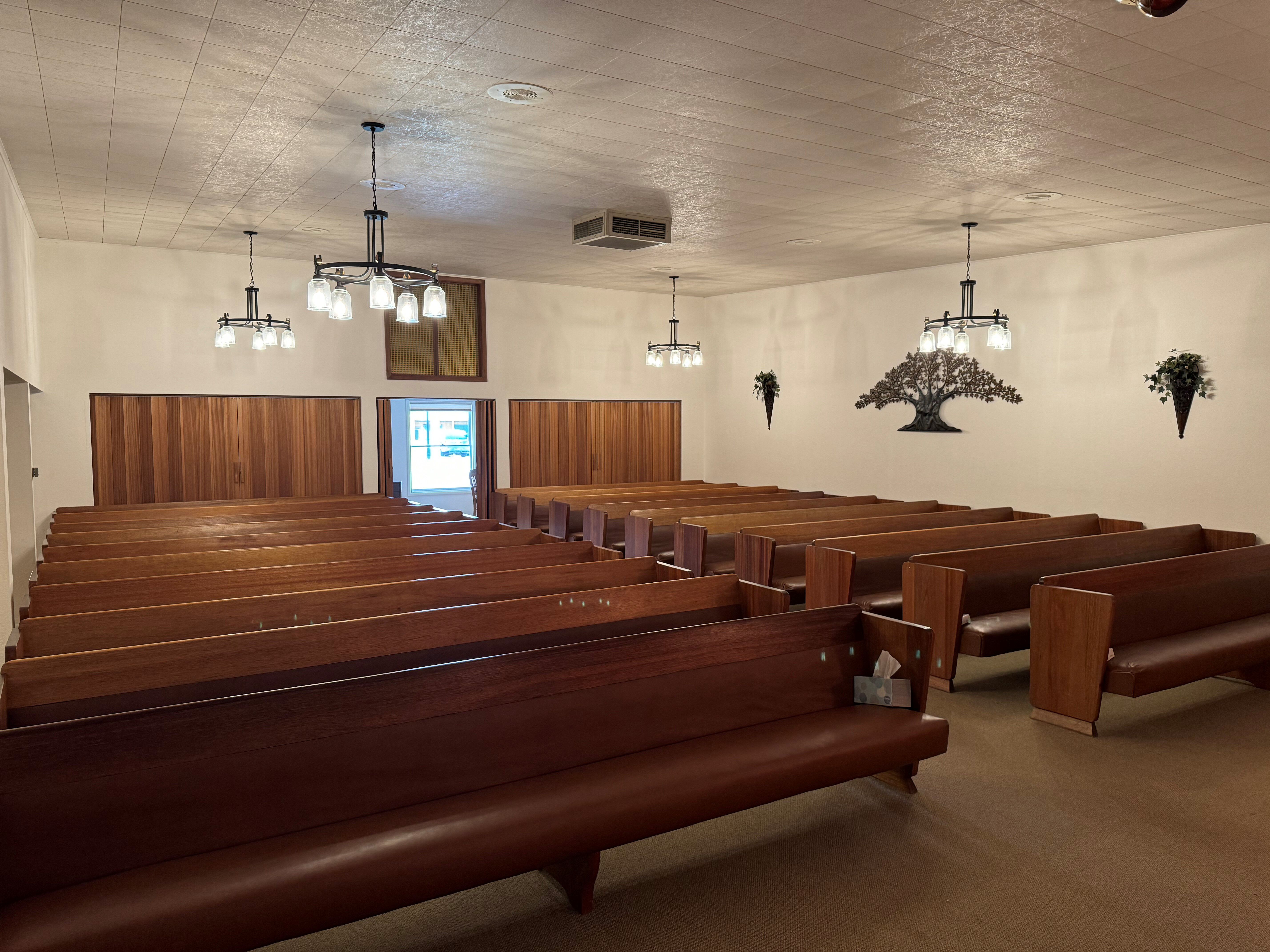 Flahiff Funeral Chapel in Homedale, chapel