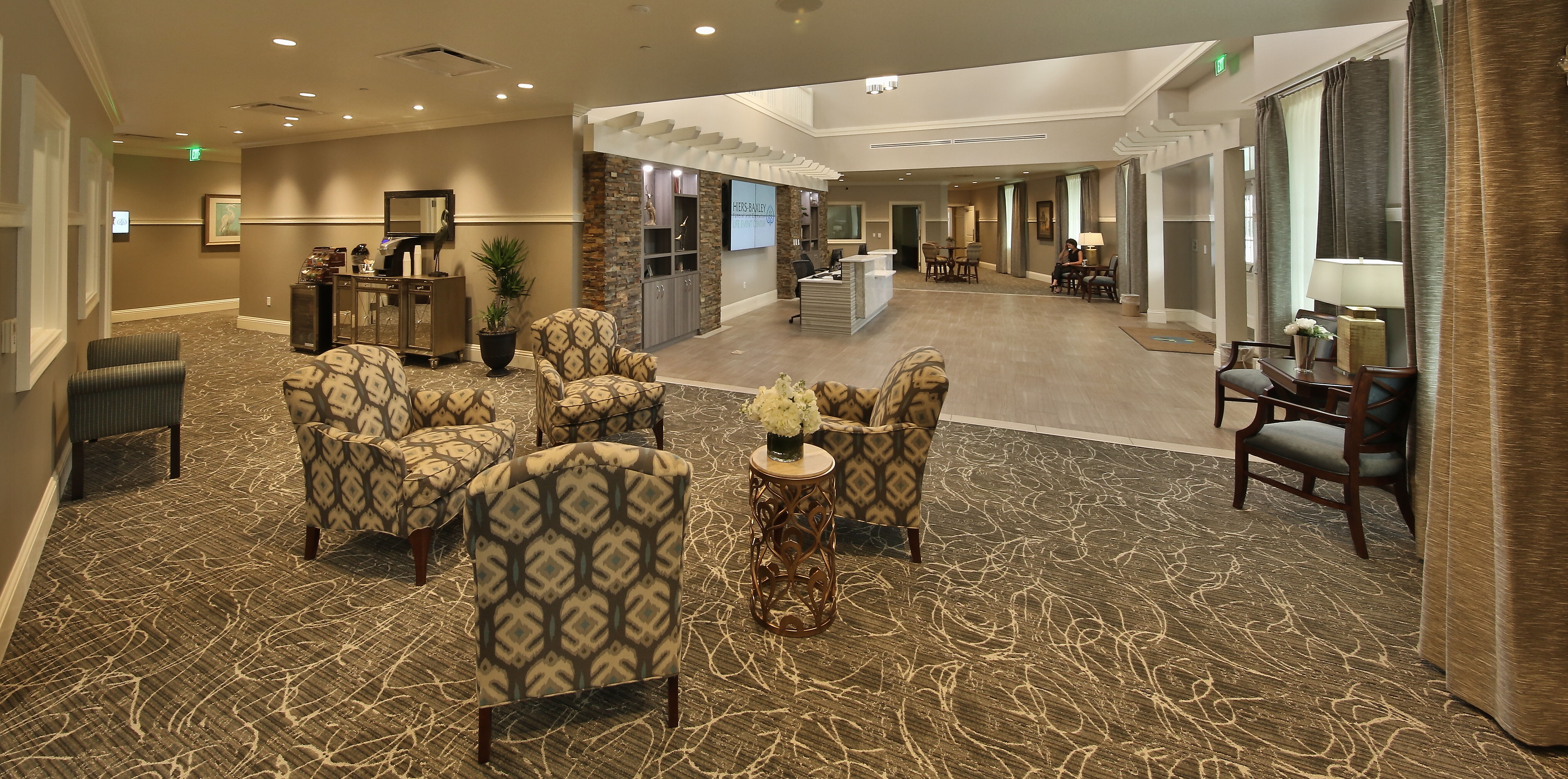 Hiers-Baxley Life Event Center, interior