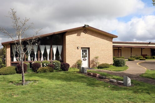 Lane Memorial Funeral Home, exterior