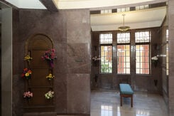 Photo of Wilhelm's Portland Mausoleum in Oregon, interior