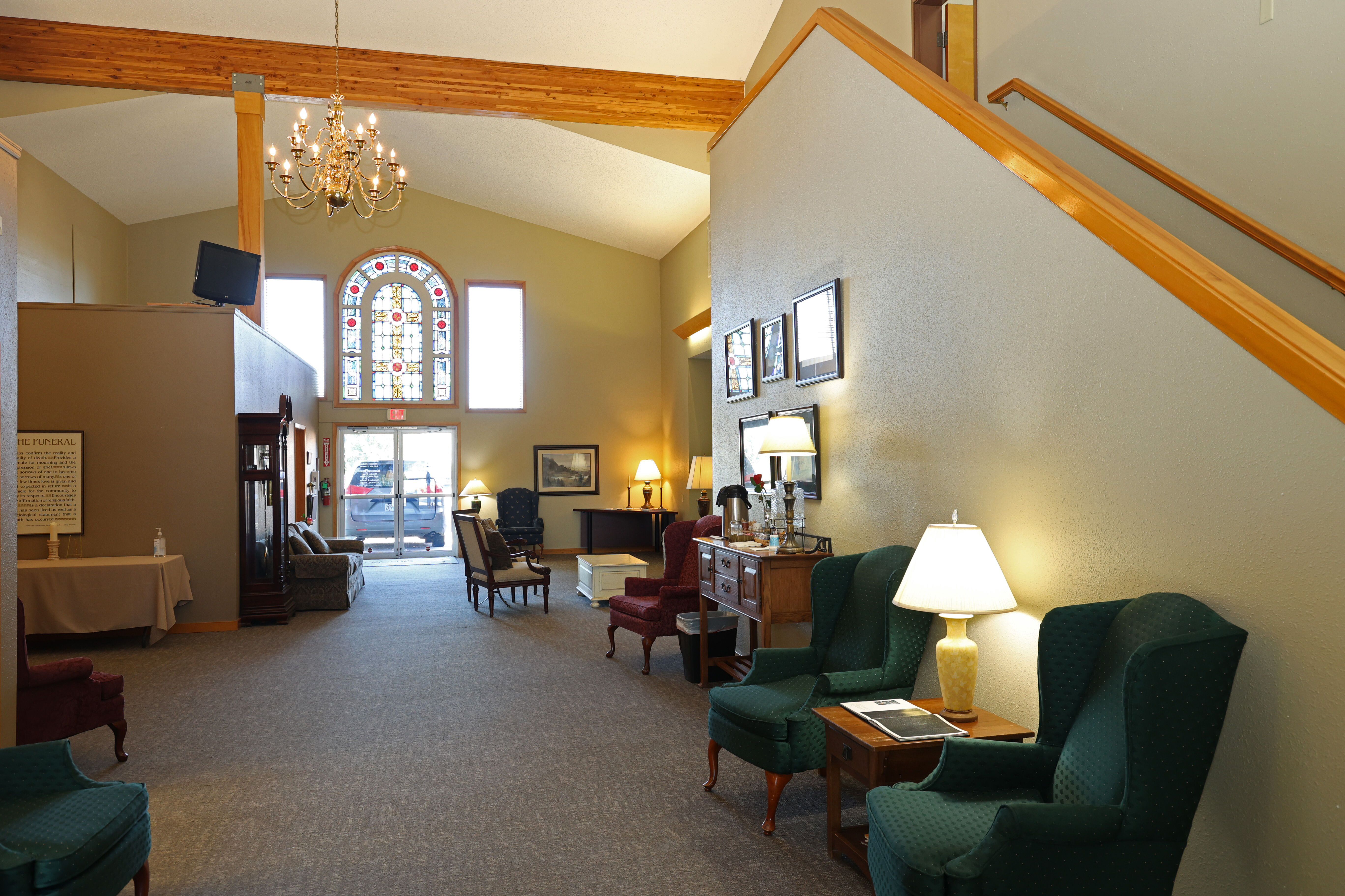 Musgrove Family Mortuary, interior