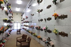 Springfield Memorial Funeral Home, mausoleum