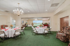 Thompson Funeral Home Lexington, reception room