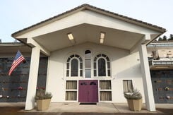 Springfield Memorial Funeral Home, exterior