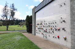 Lane Memorial Gardens, mausoleum exterior
