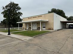 Flahiff Funeral Chapel in Homedale, Exterior