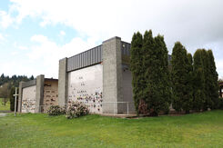 Lane Memorial Gardens, mausoleum exterior