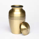 Eternal Bands Memorial Urn - Brass image number 5
