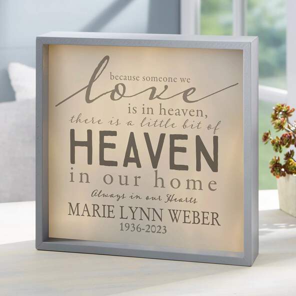 Gentle Glow Shadow Box