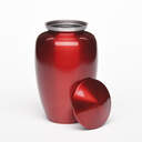 Classic Reflections Alloy Cremation Urn - Red image number 3