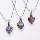 Tree of Life, Heart of Hope Memorial Necklace image number 3