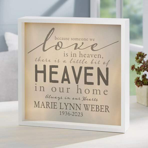 Gentle Glow Shadow Box
