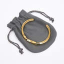 Graceful Harmony Cremation Bracelet - Gold image number 2