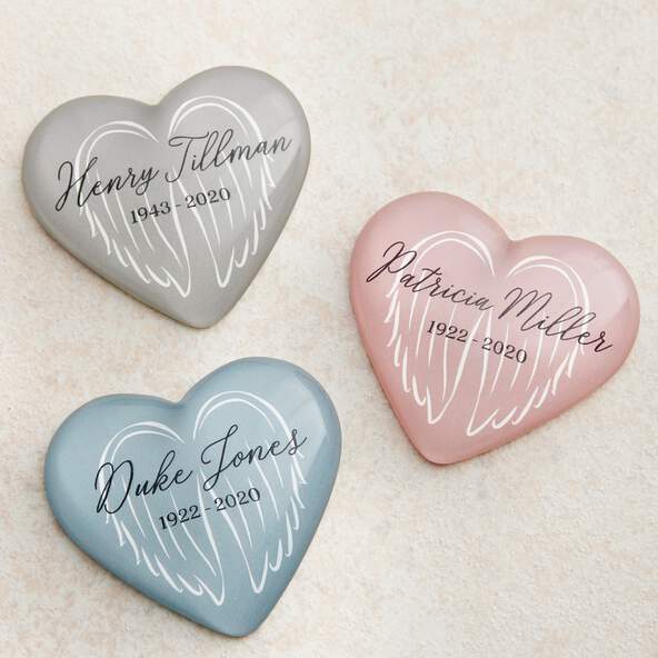 Eternal Love Heart Memorial Keepsake